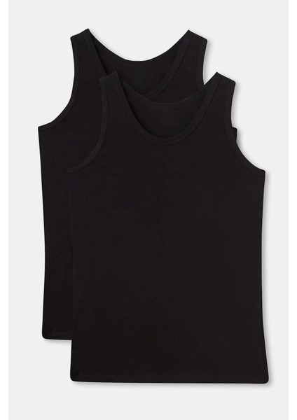 1010 Erkek 2'li Askılı Bisiklet Yaka Atlet-Siyah fiyatları