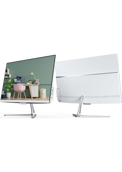 Mıo 24SC12 I5-12450H 32GB 1tb Nvme SSD 23.8" Fhd IPS Nontouch Free-Dos Beyaz All In One Pc