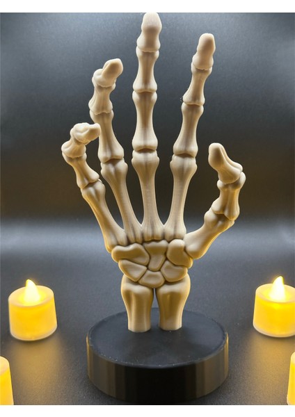 Dekoratif Cadılar Bayramı Iskelet El - Kemikli Halloween Aksesuar modelleri