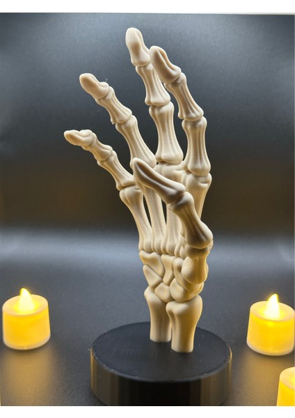 Dekoratif Cadılar Bayramı Iskelet El - Kemikli Halloween Aksesuar fırsatları