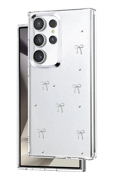 Samsung Galaxy S24 Ultra Fiyonk Desenli Kapak - Desen 6