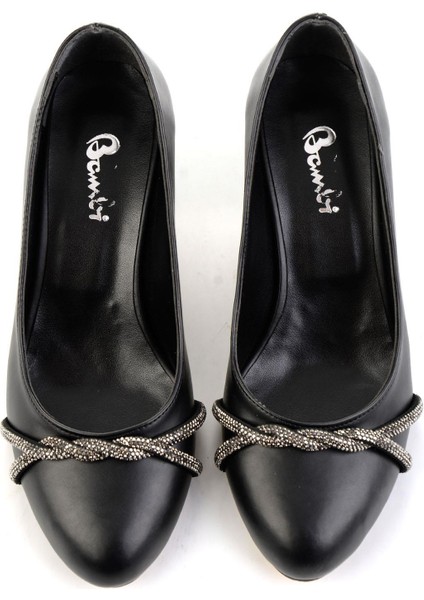 Siyah Kadın Klasik Topuklu Ayakkabı K01994101009 fırsatları