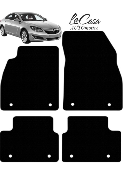 Opel Insignia 2013-2017 Uyumlu Lacasa Velur Halı Paspas