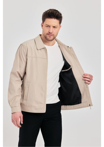 Erkek Taş Klasik Yaka Mevsimlik Mont&ceket modelleri