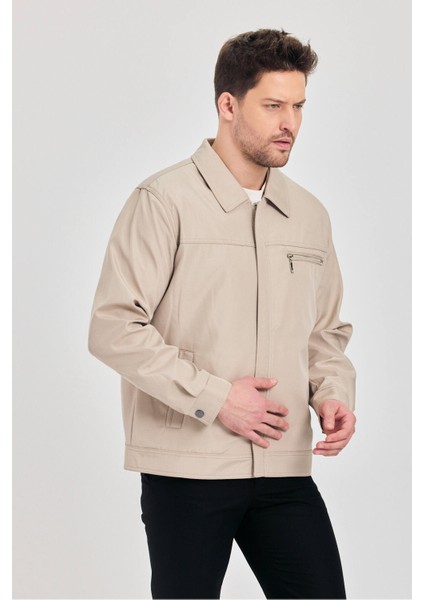 Erkek Taş Klasik Yaka Mevsimlik Mont&ceket indirimleri