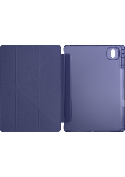 Honor Pad Gt Pro Uyumlu Kılıf Üçe Katlanan Kalem Bölmeli Standlı Tablet Kılıfı Uyandırma Özellikli indirimleri