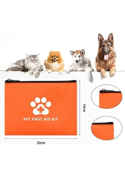 Kedi Köpek Ilk Yardım Seti Pet Ecza Çanta Acil Tıbbi Tedavi Müdahale Yürüyüş Tatil Kamp Çantası fiyatları