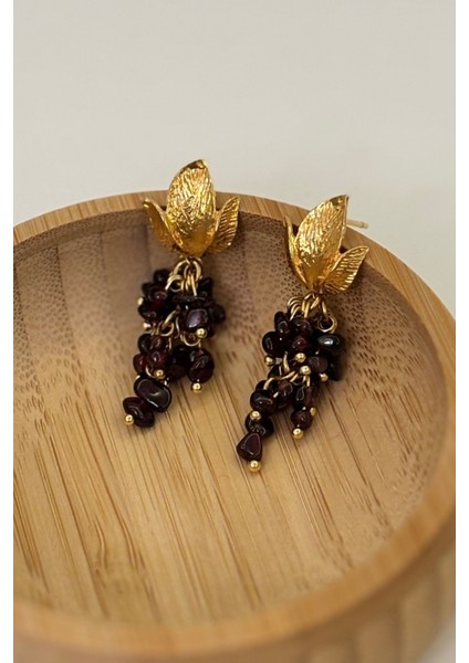 Sacred Echoes No:2 Altın Kaplama Küpe