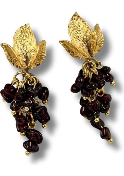 Sacred Echoes No:2 Altın Kaplama Küpe modelleri