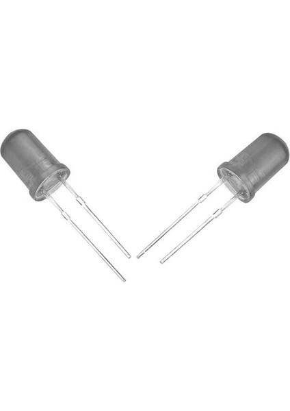 Halmet Mantar LED 5mm Beyaz (10'lu Paket)