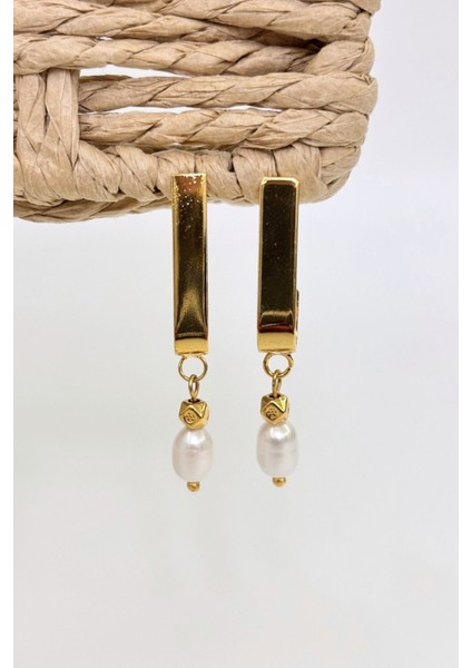 Still Frame No:1 Altın Kaplama Küpe