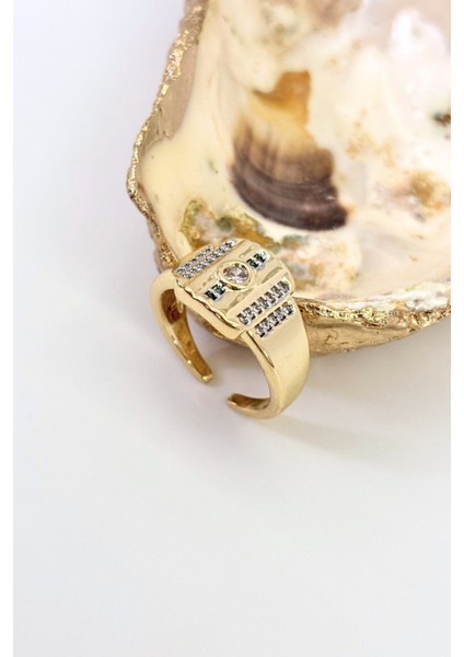 Verta No:1 Altın Kaplama Yüzük