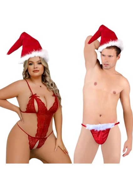 Mulvxbrf BRF02 Erkek ve Kadın Yılbaşı Seti (Mulvix)