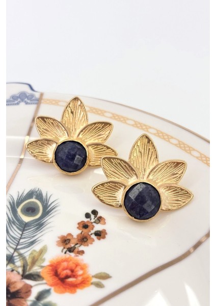 Sacred Memory No:1 Altın Kaplama Küpe