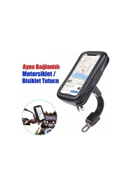 Mulvxkrg KRG02 Motorsiklet Su Geçirmez Telefon Kılıfı Telefon Tutucu 7 Inç Xl (Mulvix) fiyatları