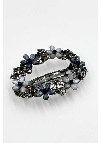 Çiçekli Otomatik Toka No:2