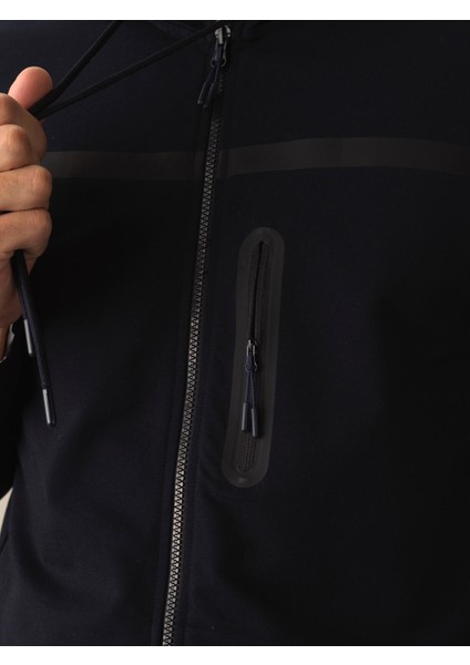 Erkek Lacivert Regular Fit Sweatmont