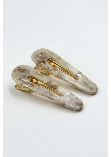 Kemik ve Metal Pens Toka No:9 Oval