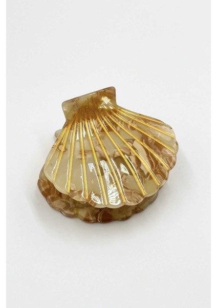 Kemik Deniz Kabuğu Mandal Toka No:2