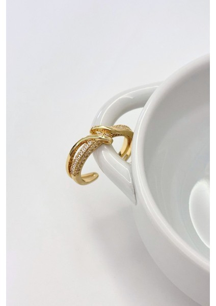 Linéa No:1 Altın Kaplama Yüzük
