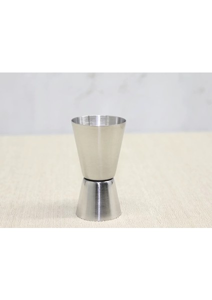 Mulvxkrg KRG02 Paslanmaz Çelik Kokteyl Bar Ölçeği 25/50 ml ALK3933 (Mulvix)