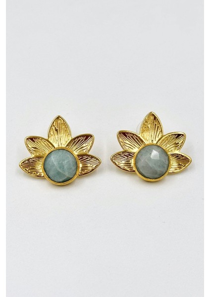 Sacred Memory No:2 Altın Kaplama Küpe modelleri