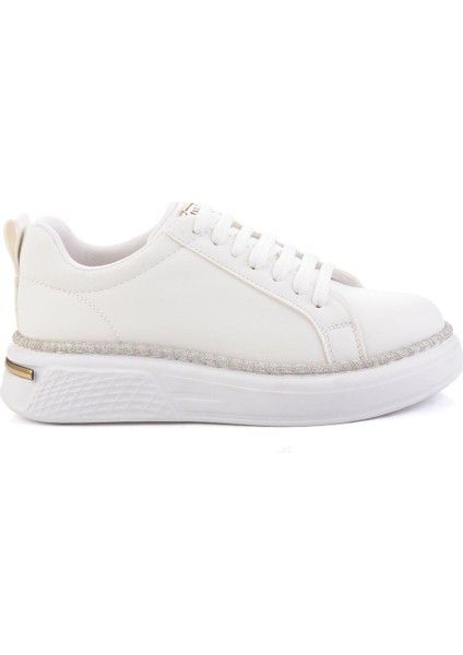 Beyaz Kadın Sneaker K01377024009