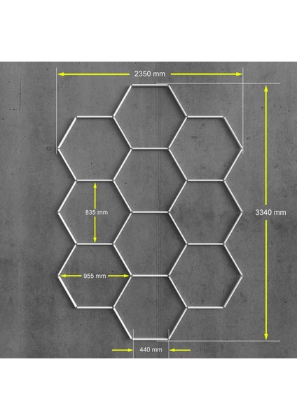 Altıgen Aydınlatma Kit - 1 fiyatları
