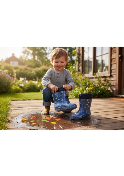 Muhdamad Çocuk Bot Kar Botu Yağmur ve Kar Geçirmez Kürklü Bot fırsatları