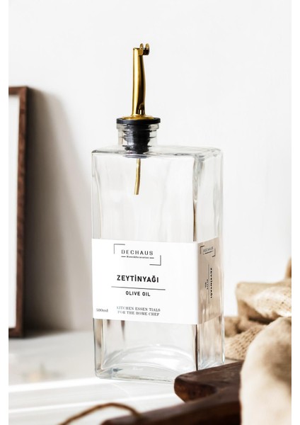 Cam Yağdanlık 500 ml – Sızdırmaz Tıpalı Kapak, Mutfak Yağdanlık, Etiketli Zeytinyağı ve Sirke Şişesi modelleri