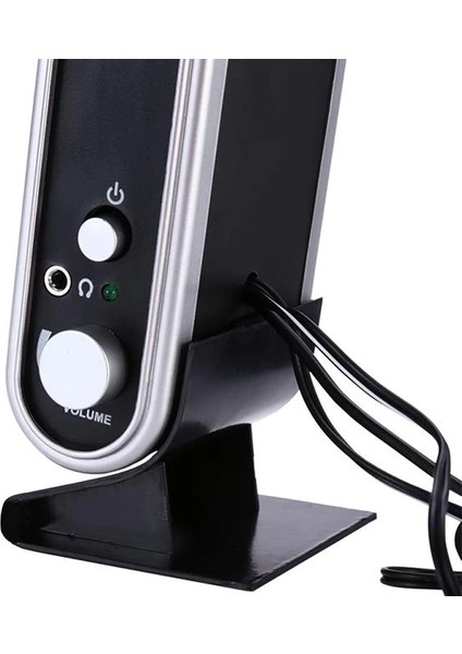 HY-218 1+1 USB Ince Tasarım Siyah Hoparlör - Speaker fiyatları