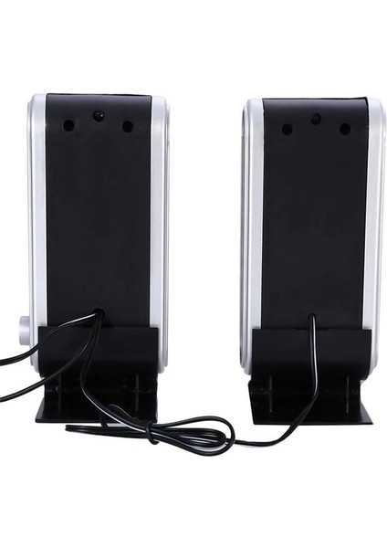 HY-218 1+1 USB Ince Tasarım Siyah Hoparlör - Speaker modelleri