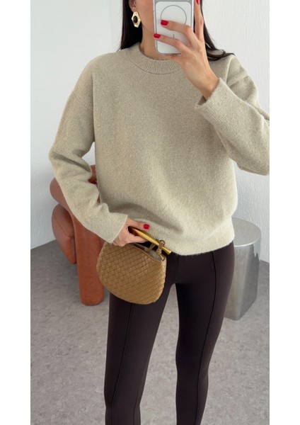 Bisiklet Yaka Taş Kazak modelleri