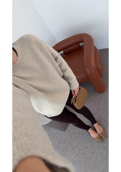 Bisiklet Yaka Taş Kazak fırsatları