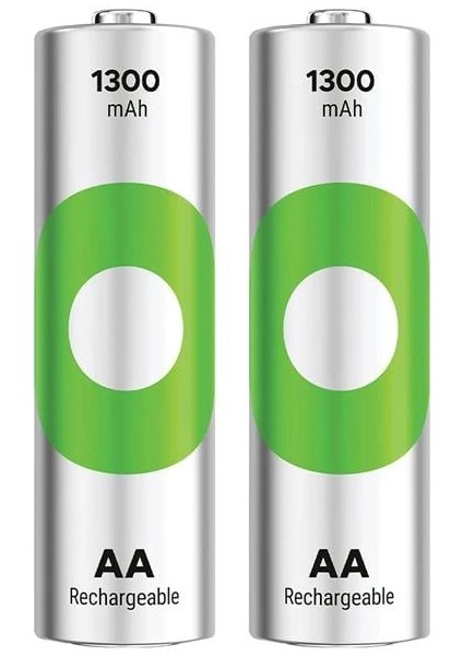 Recyko 1300 Mah Ni-Mh 1.2 Volt Aa Kalem Şarjlı Pil 2li Paket