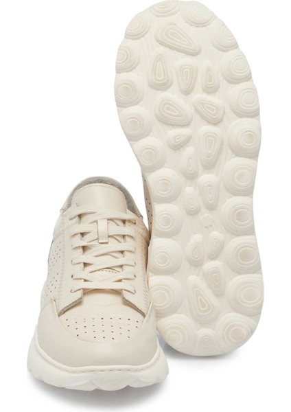 Bej Hakiki Deri Kadın Sneaker - K24I1AY67297-A25