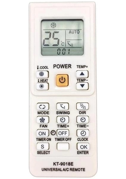 KT-9018E A/c Universal Akıllı Klima Kumandası