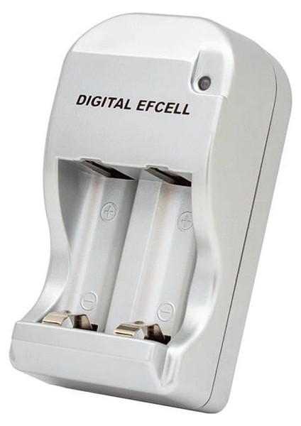 Digital Efcell 123A - 16340 - 17335 2’li Ev ve Araç Pil Şarj Cihazı