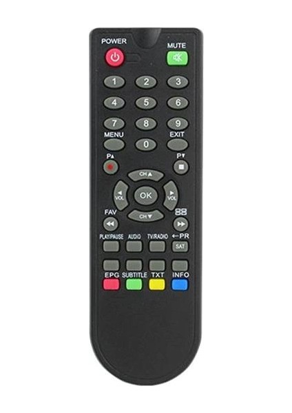 Extra Mini Pvr - Rowell USB - Herz HR-7200 Pvr - Rose DR-7400 - Microstar Msr-8 Uydu Alıcı Kumanda