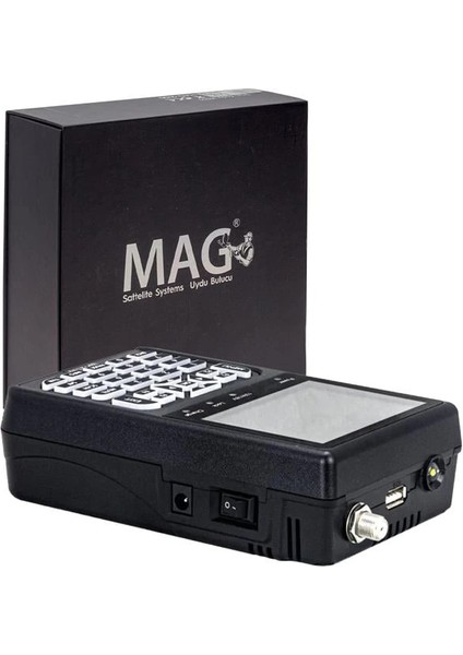 MAG-2100 3.5'' Dvb-S/s2 LCD Ekran Görüntülü Hd Uydu Yön Sinyal Bulucu fırsatları