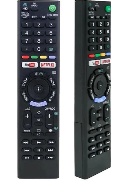 Sony RM-L1370 Youtube - Netflix Tuşlu LCD LED Tv Kumandası