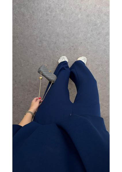 Lacivert Modal Kumaş Takım modelleri