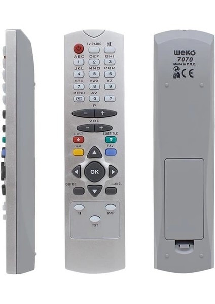 Seg 5000 Fta Uydu Alıcı Kumandası