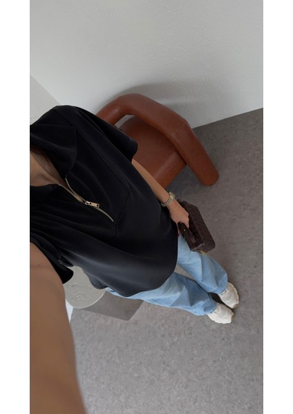 Kısa Kollu Modal Antrasit Sweat fırsatları