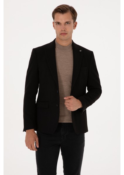 Erkek Siyah Ceket 50312342-VR046