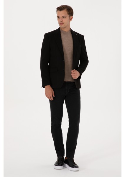 Erkek Siyah Ceket 50312342-VR046 fırsatları