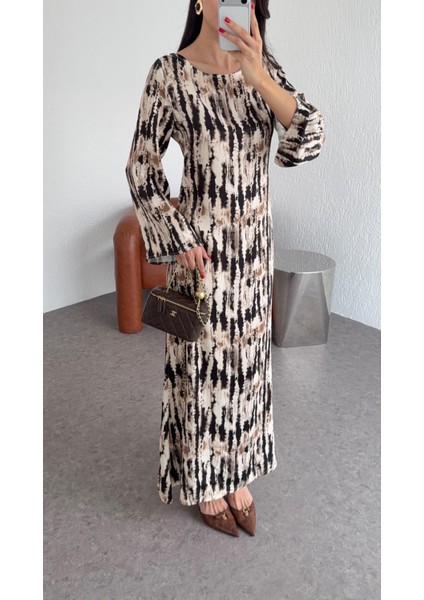 Uzun Batik Elbise indirimleri