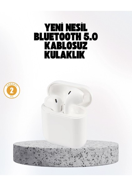 Buğz Hızlı Şarj Destekli 2. Nesil Bluetooth 5.0 Ergonomik Kulaklık