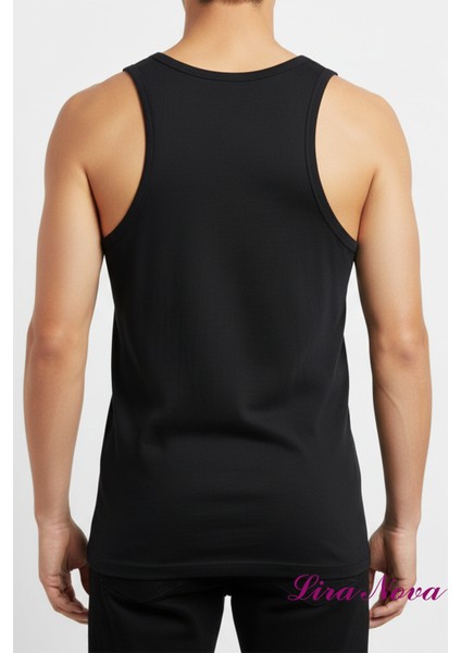 Klasik Siyah Atlet Suprem Kumaş %100 Coton 10'lu Hertip Sporcu Atlet indirimleri