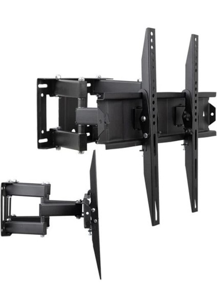 Vontech VT-852 Hc Pro 55-85'' Çift Kollu Kilitli Hareketli Televizyon Duvar Askı Aparatı